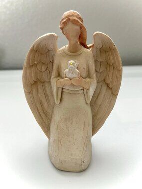 Seagull Studios Guardian Angels My Friend figurine holding white dove